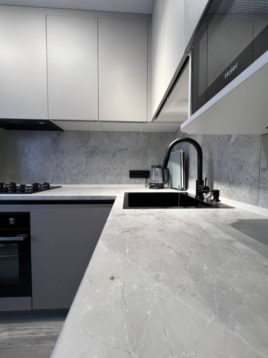 Кухня Сантьяго/Крема/Итальянский камень Кухня Сантьяго/Крема/Итальянский камень