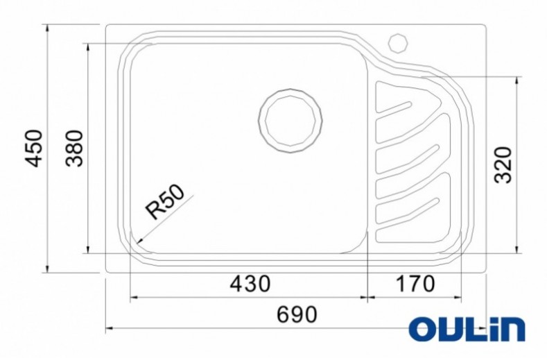 Мойка OULIN OL-327