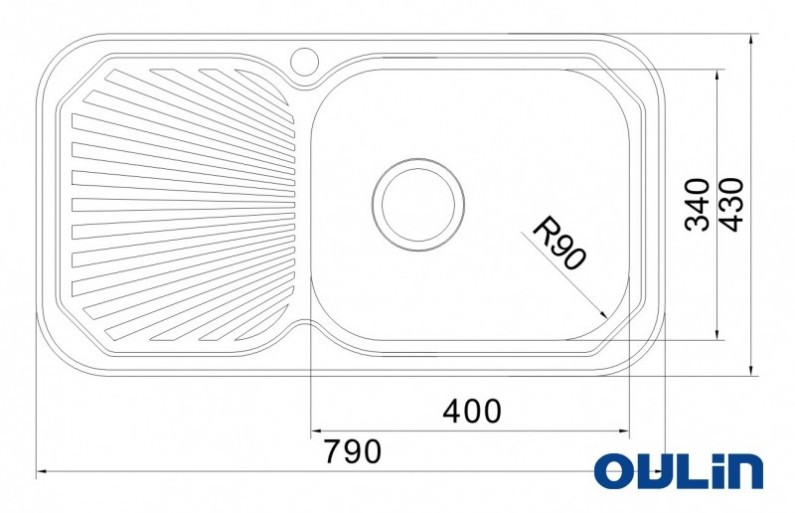 Мойка OULIN OL-307