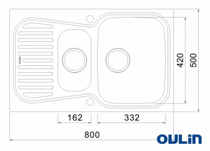 Мойка OULIN OL-359S