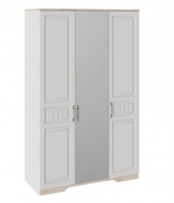 Шкаф для одежды с 2 глухими и 1 зеркальной дверями Тоскана